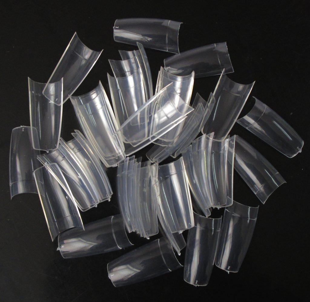 Acrylic Nail Art Kit 500pc Clear French Nail Tips Artificial False ...
